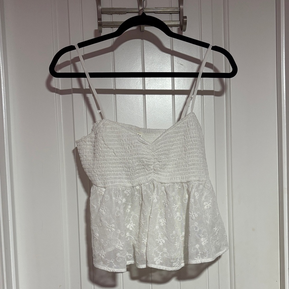 American Eagle Outfitters White Cami